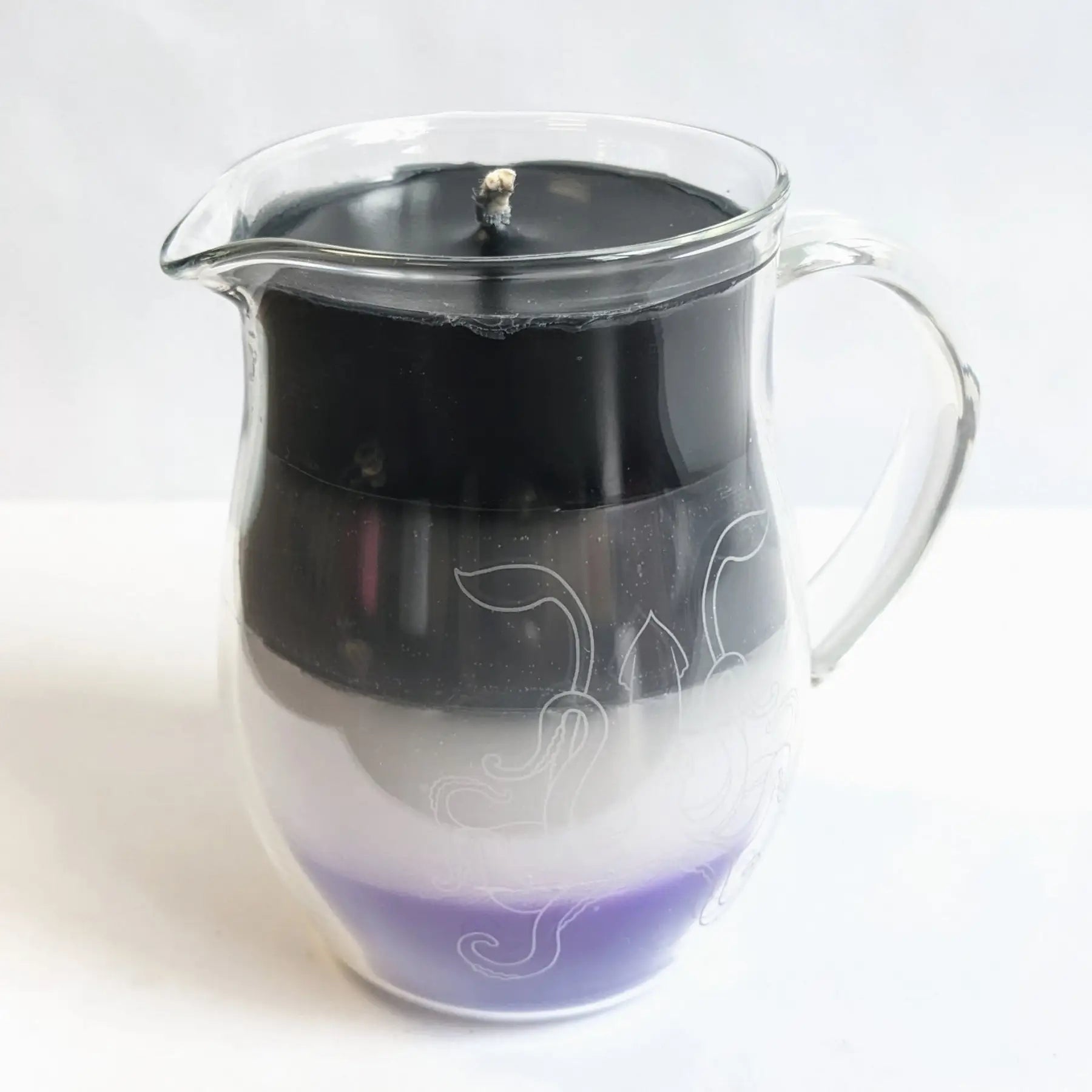 Agreeable Agony Pride Flag Wax Play Candle - Low Temp Pitcher Jar - 14 Designs Ace/Demi