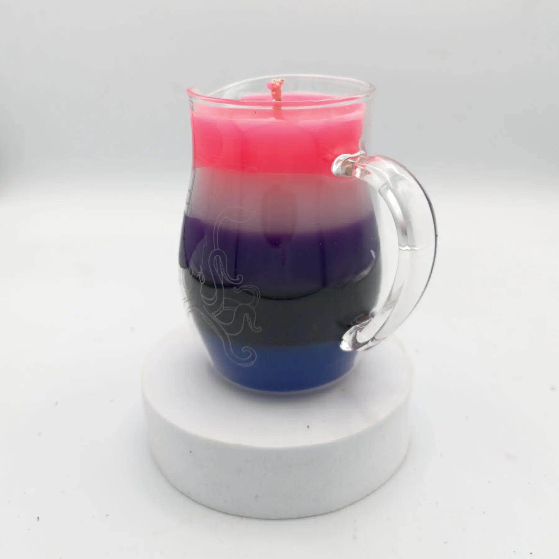 Agreeable Agony Pride Flag Wax Play Candle - Low Temp Pitcher Jar - 14 Designs Genderfluid