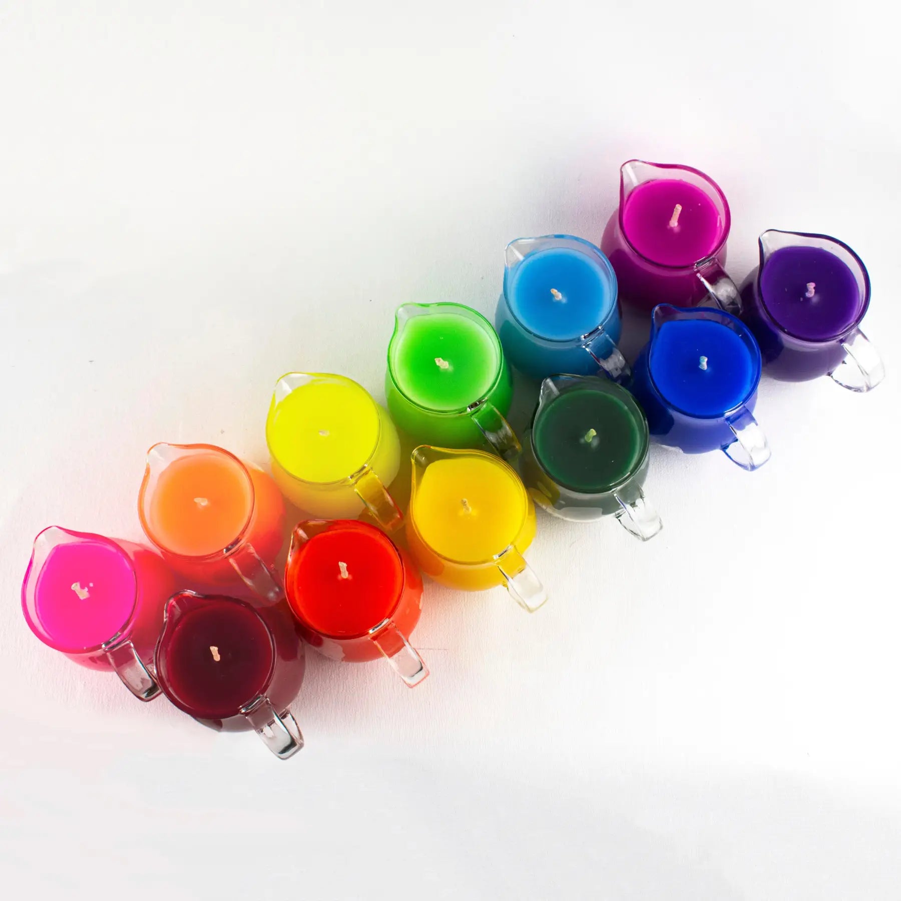 Agreeable Agony Pride Rainbow Wax Play Candle Sets | Low-Temp Pitcher Candles