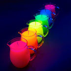Agreeable Agony Pride Rainbow Wax Play Candle Sets | Low-Temp Pitcher Candles Blacklight Reactive Set (6pcs)