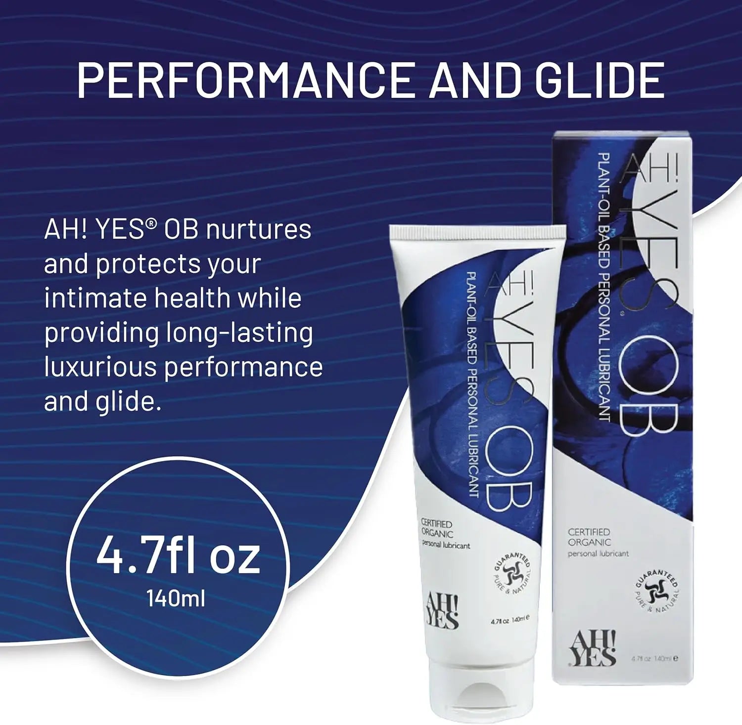 Ah! Yes OB Plant-Oil Based Lubricant 4.7 fl. oz.