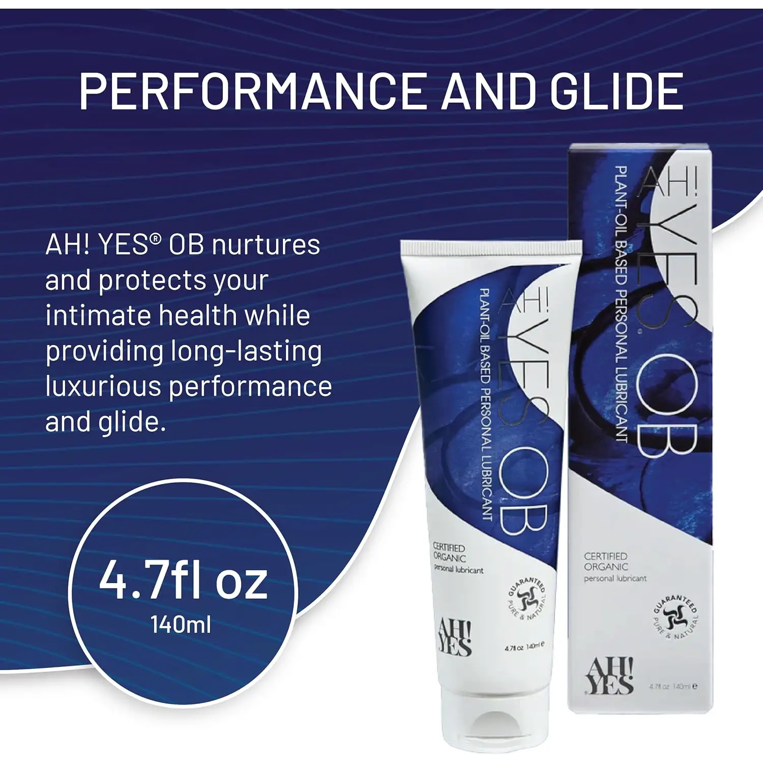 Ah! Yes OB Plant-Oil Based Lubricant 4.7 fl. oz.