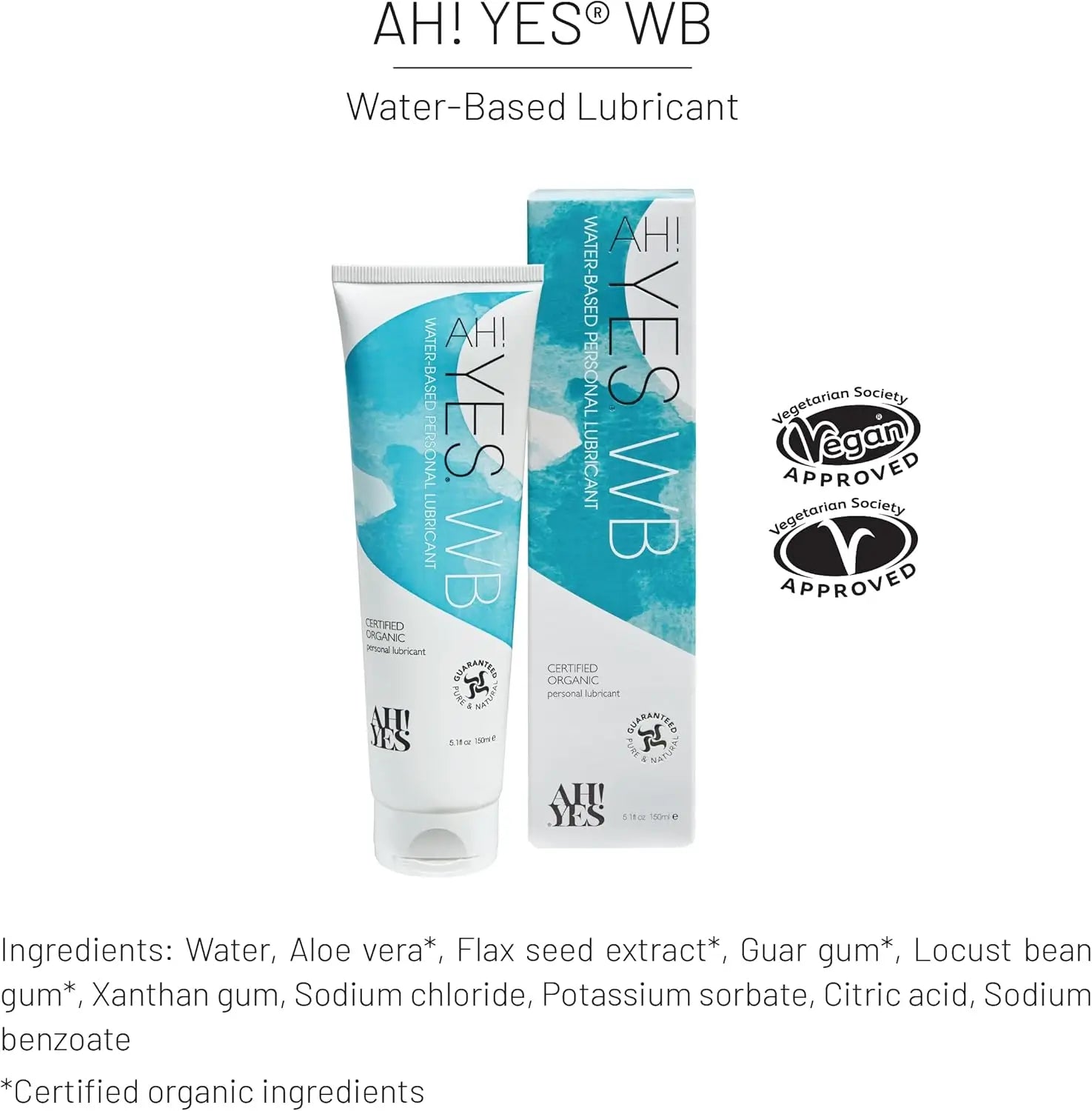Ah! Yes Water Based Personal Lubricant 5.1 fl. oz.