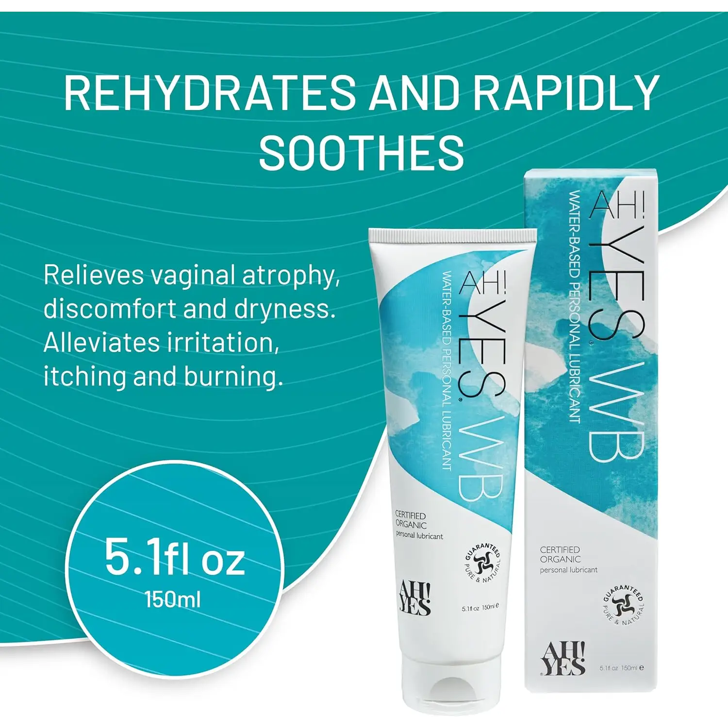 Ah! Yes Water Based Personal Lubricant 5.1 fl. oz.