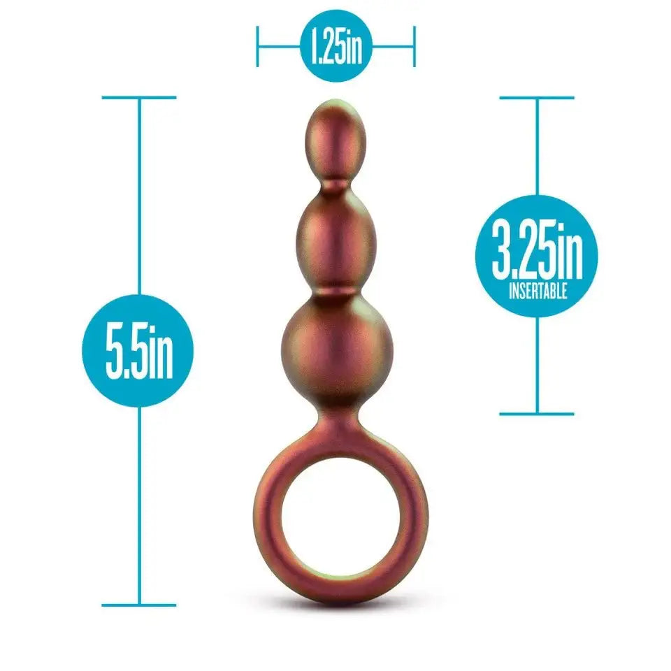 Anal Adventures Matrix Beaded Loop Plug - Rolik®