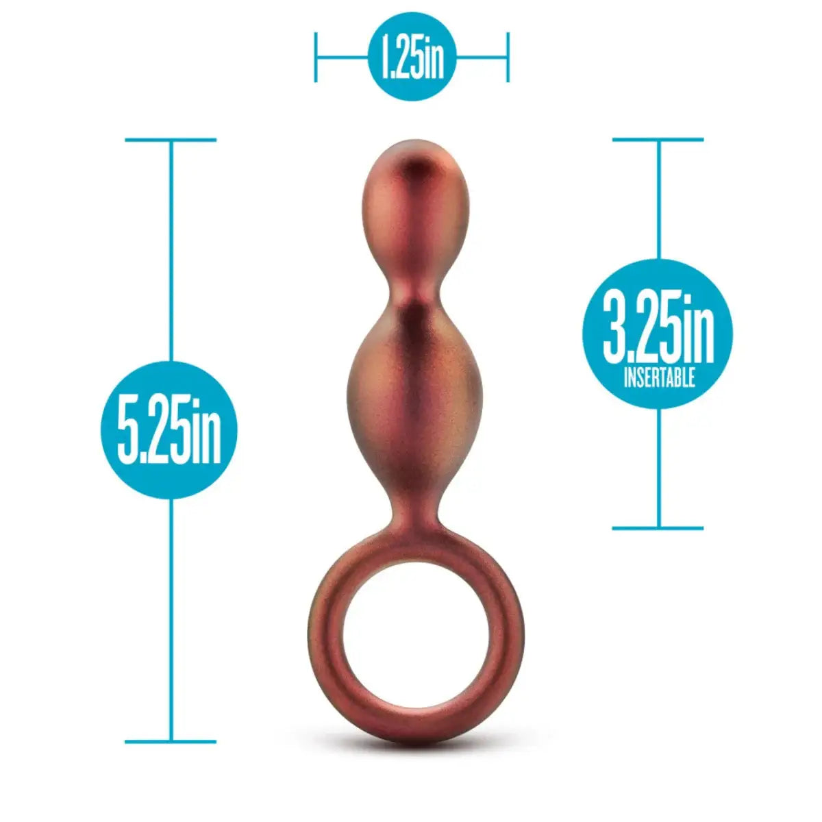 Anal Adventures Matrix Duo Loop Plug - Rolik®
