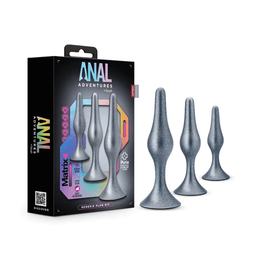 Anal Adventures Matrix Genesis Plug Kit - Rolik®