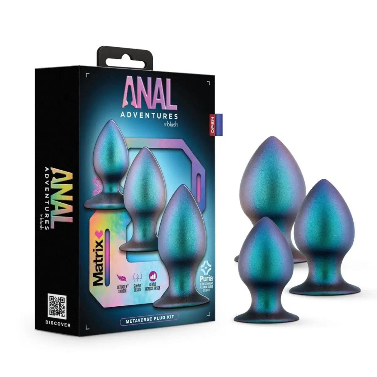 Anal Adventures Matrix Metaverse Plug Kit - Rolik®