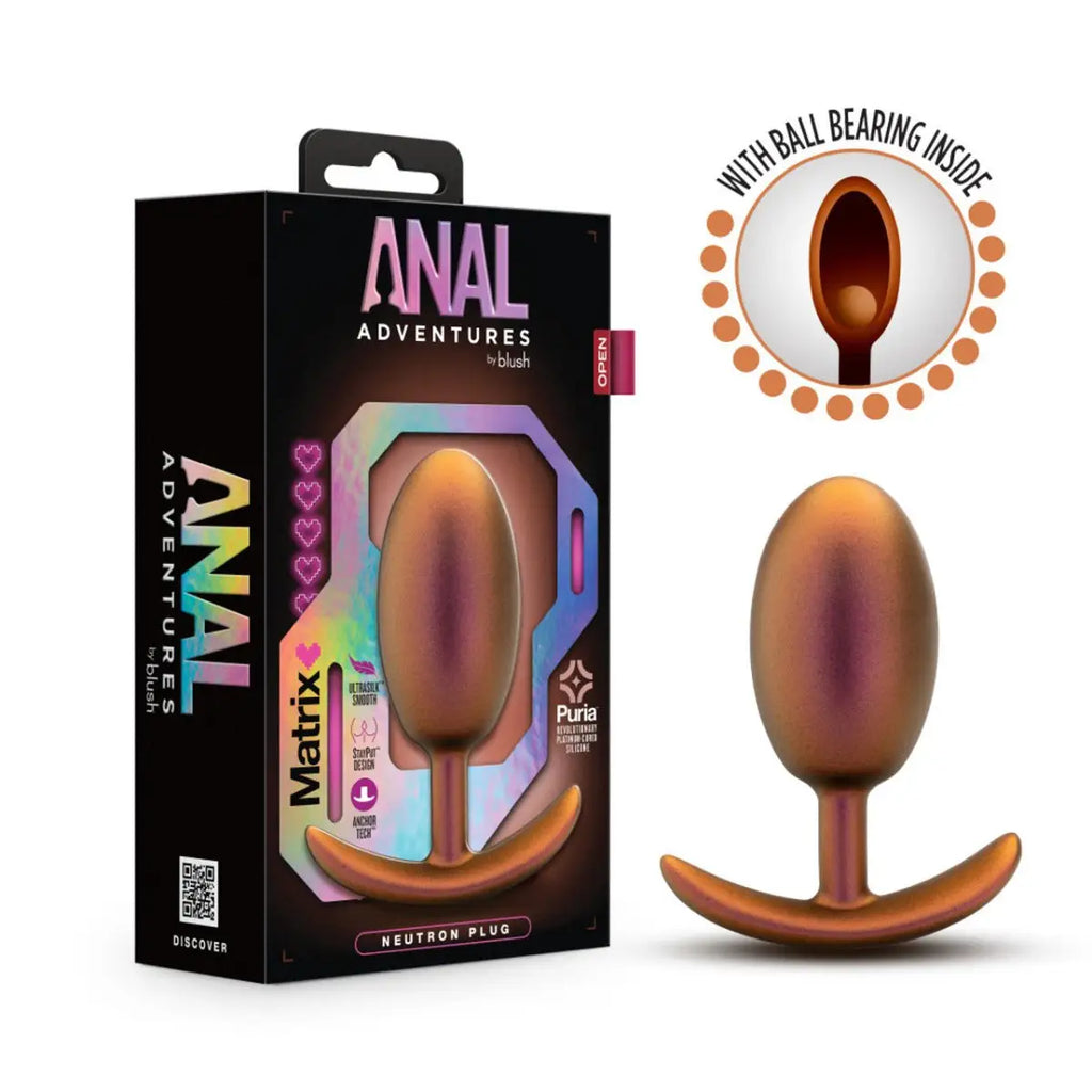 Anal Adventures Matrix Neutron Weighted Plug - Rolik®