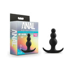 Anal Adventures Platinum Beaded Butt Plug - Rolik®