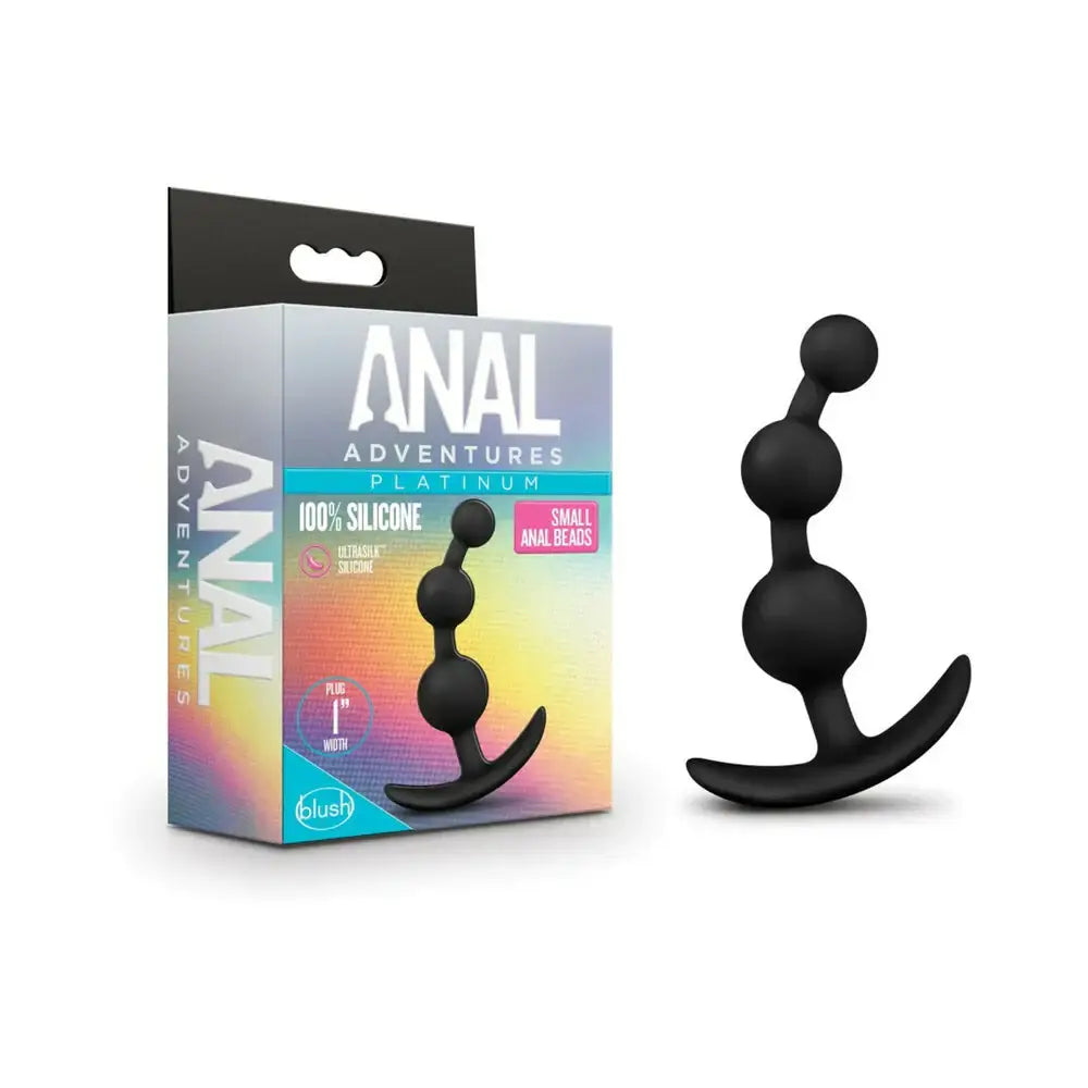 Anal Adventures Platinum Small Anal Beads - Rolik®