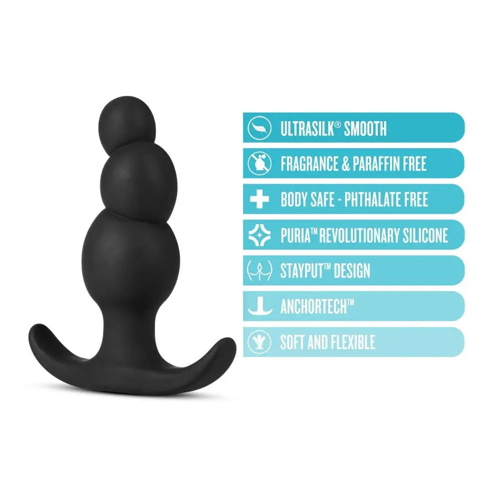 Anal Adventures Platinum Stacked Butt Plug - Rolik®