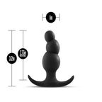 Anal Adventures Platinum Stacked Butt Plug - Rolik®