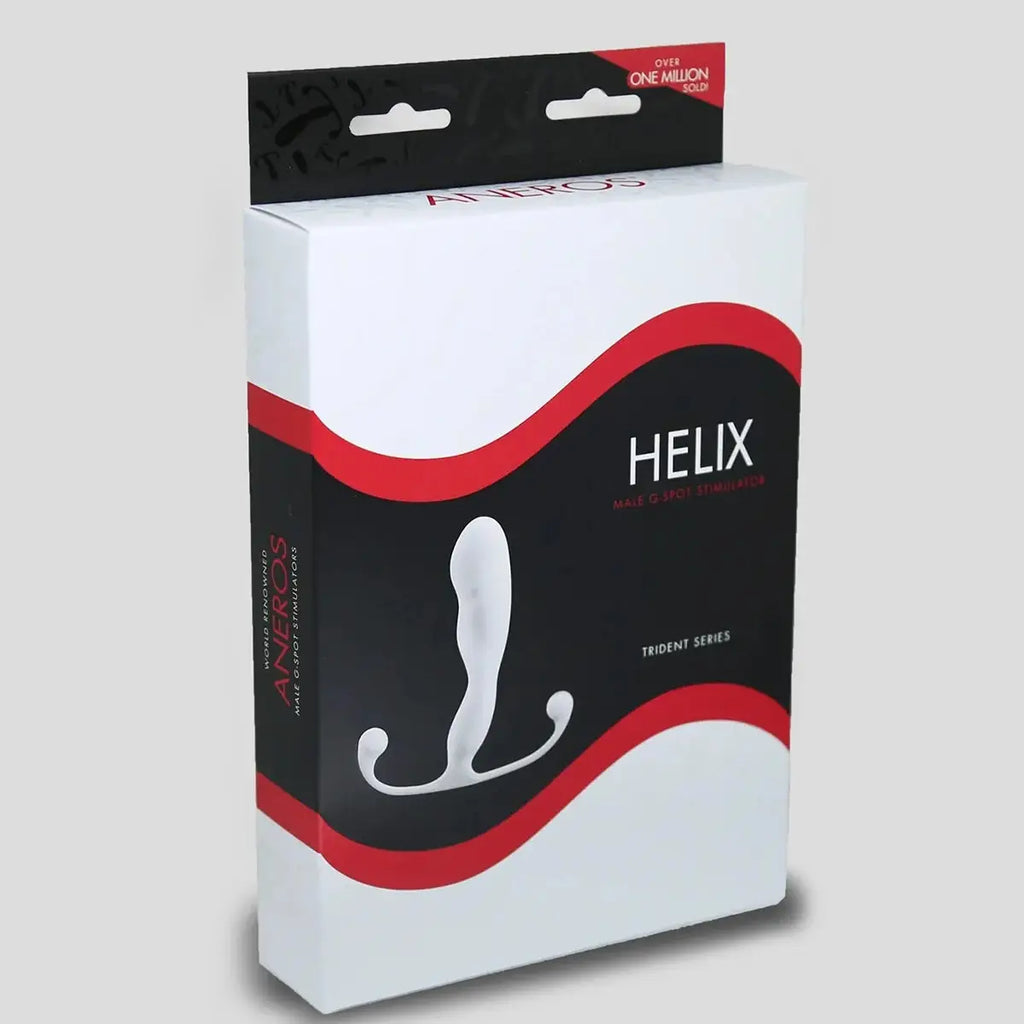 Aneros® Aneros Helix Trident Prostate Massager - Classic Hands-Free P-Spot Stimulator White