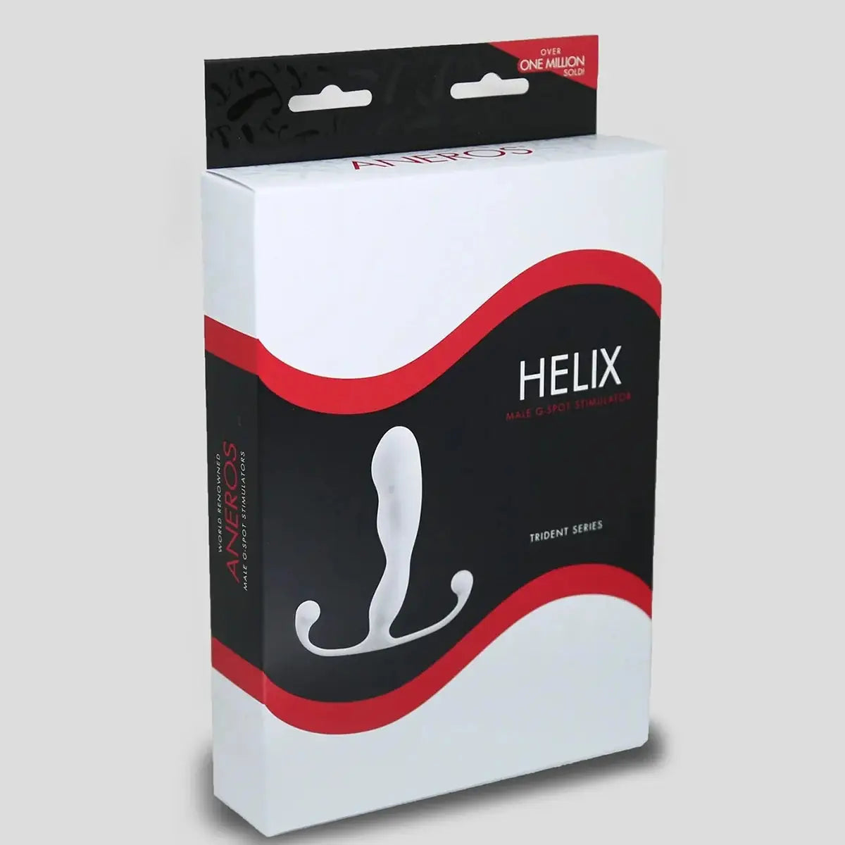Aneros® Aneros Helix Trident Prostate Massager - Classic Hands-Free P-Spot Stimulator White