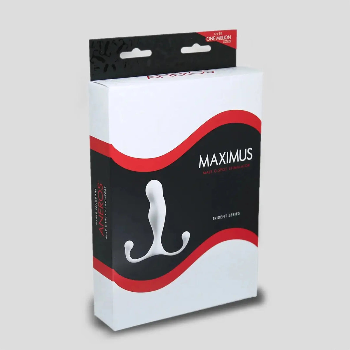 Aneros® Aneros Maximus Trident Prostate Massager - Large Hands-Free P-Spot Stimulator White