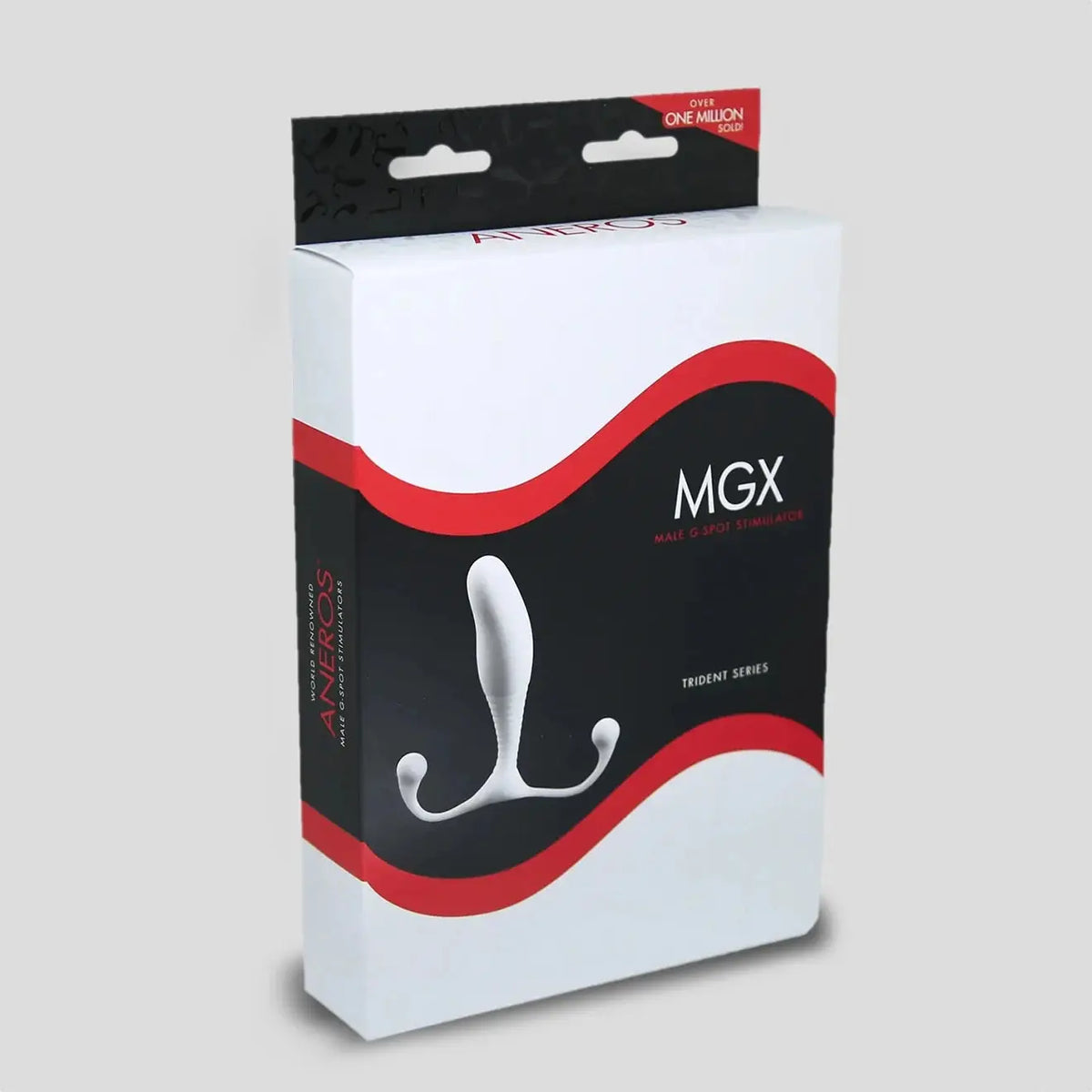 Aneros® Aneros MGX Trident Prostate Massager - Medically Researched Hands-Free P-Spot Toy White