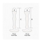 Aneros® Aneros Peridise Anal Stimulator Set - 2-Pack Hands-Free Pleasure Trainer White