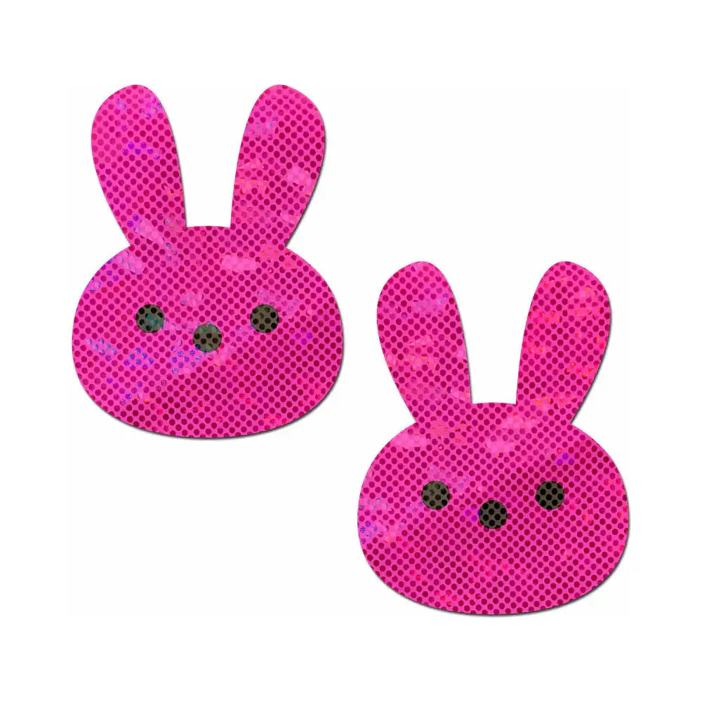 Pink Bunnies Animal Nipple Pasties