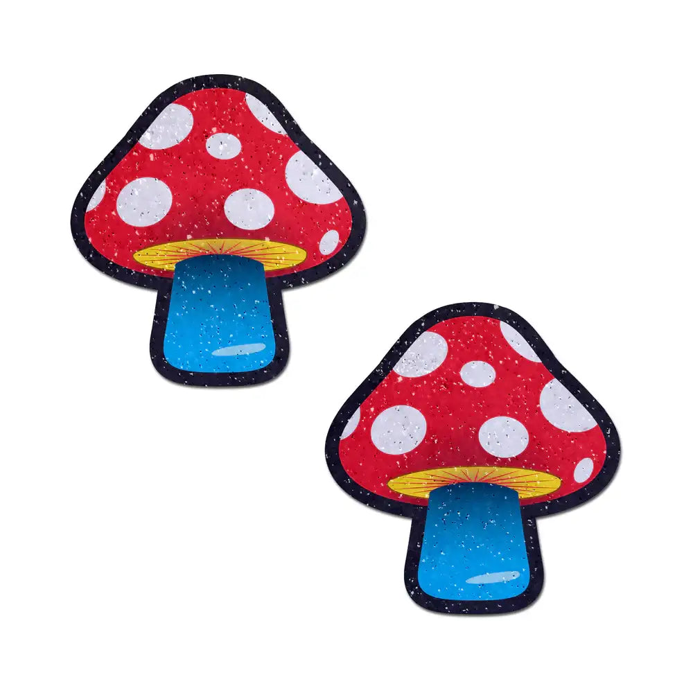 Colorful Mushroom Animal & Plant Nipple Pasties