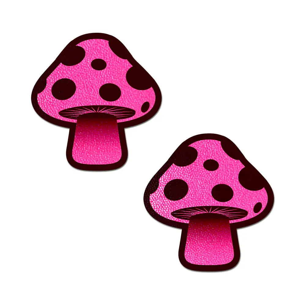 Pink Mushroom Animal & Plant Nipple Pasties