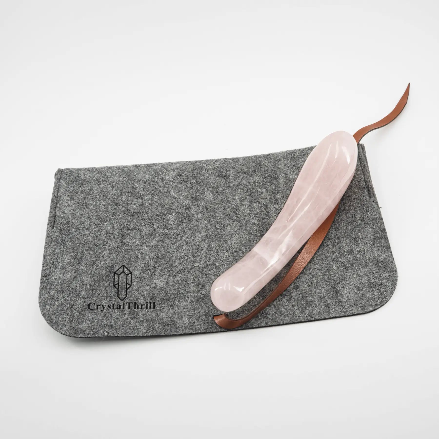 Arcella Rose Quartz Wand / 7’’ Dildo