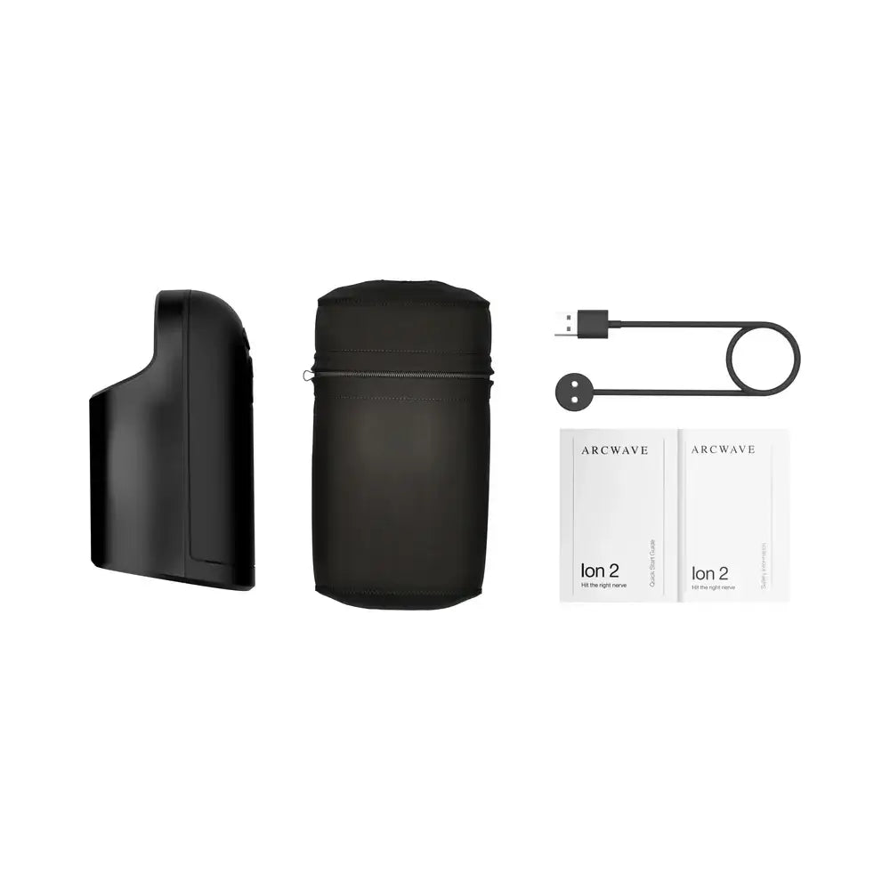 Arcwave Ion 2 Suction Stroker with Pleasure Air Black Masturbator