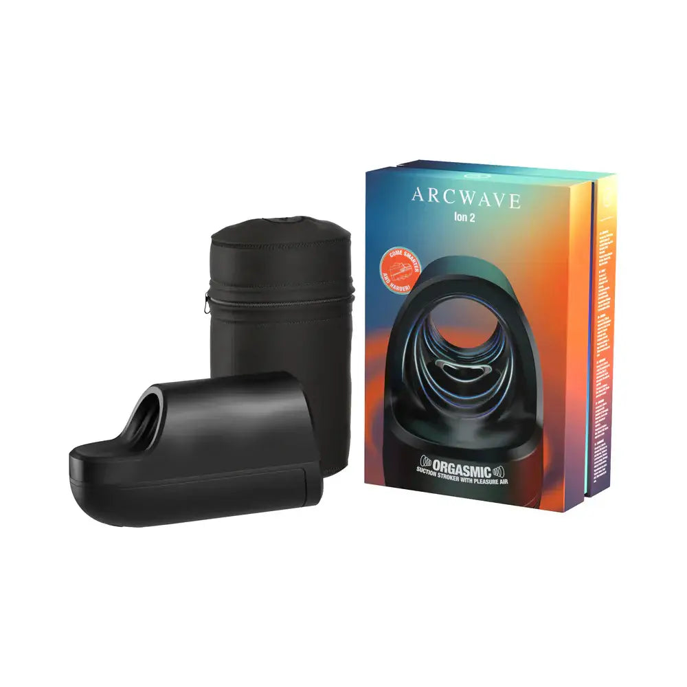 Arcwave Ion 2 Suction Stroker with Pleasure Air Black Masturbator