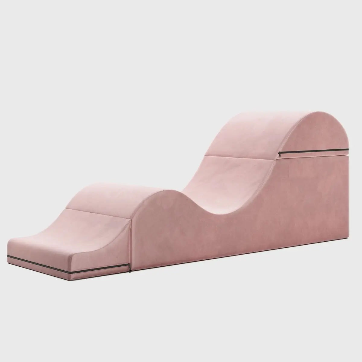 Pink Aria Convertible Chaise and Bench