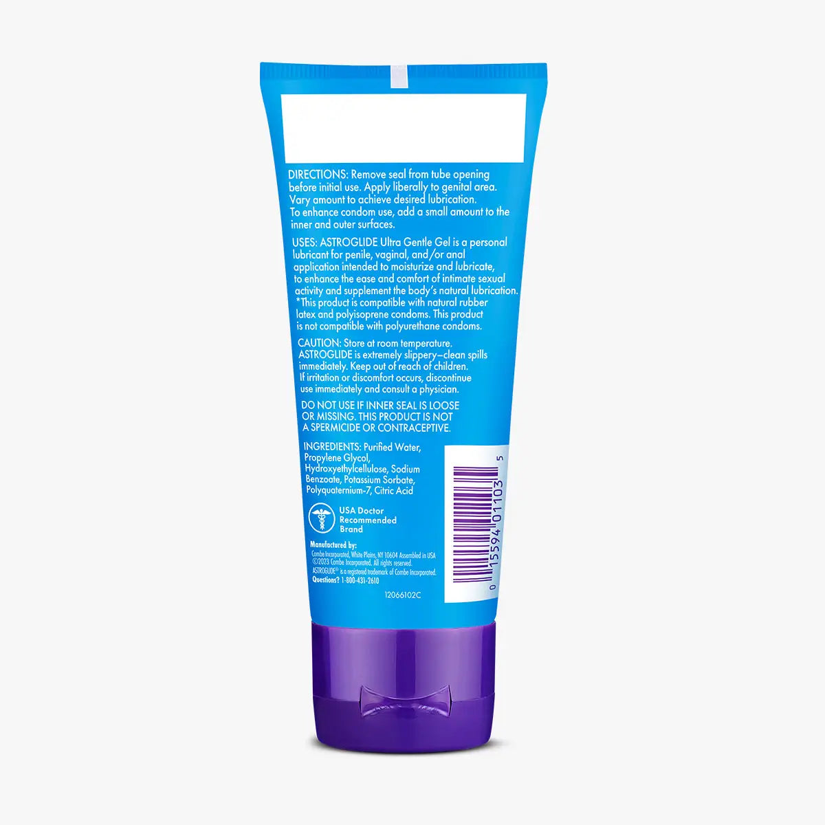Astroglide® Ultra Gentle Water-Based Gel Lubricant 3 oz.