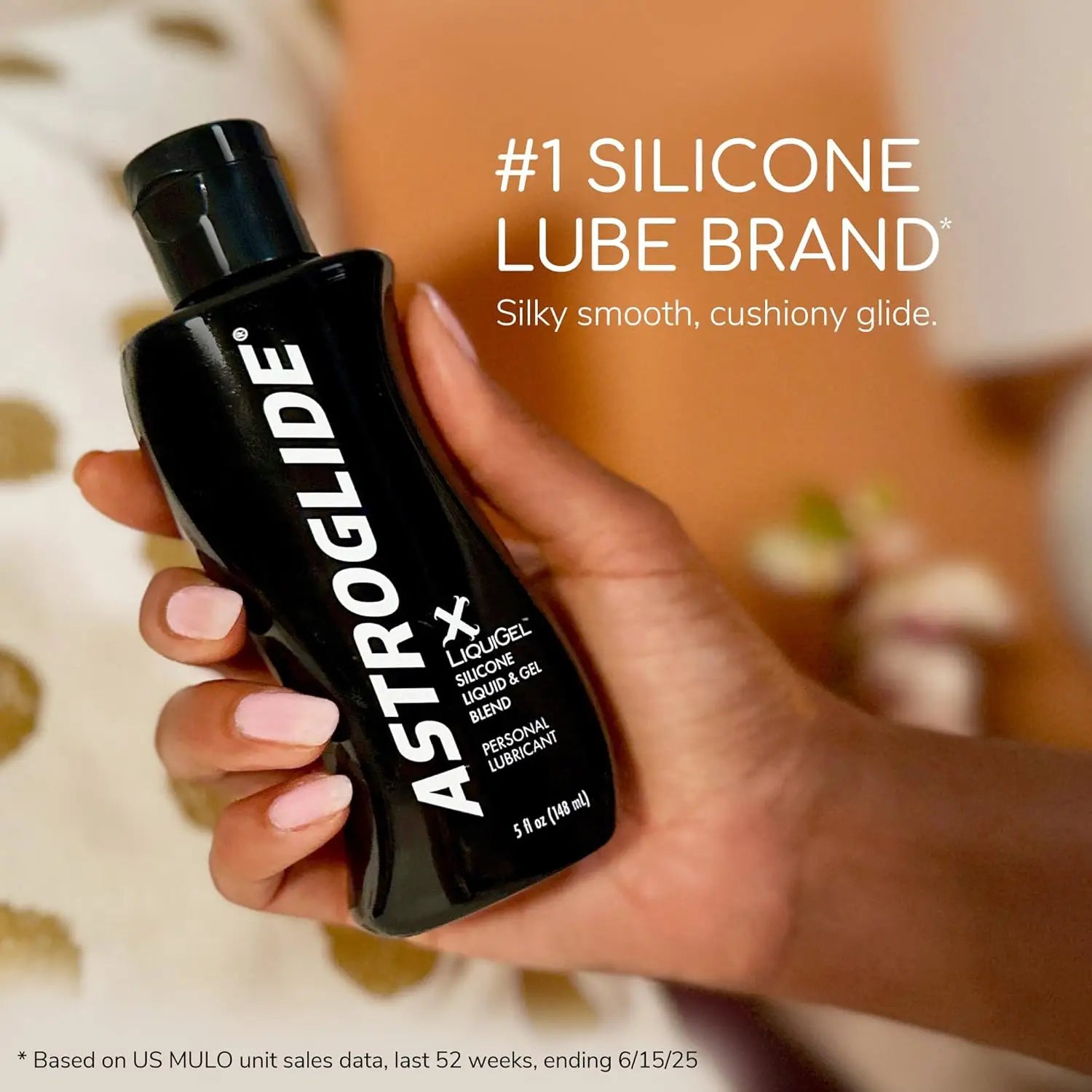 Astroglide® Astroglide X Silicone LiquiGel – Long-Lasting Silicone-Based Lubricant (5 fl. oz.) 5 oz.