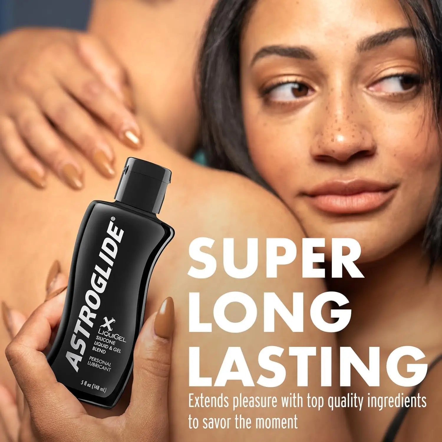 Astroglide® Astroglide X Silicone LiquiGel – Long-Lasting Silicone-Based Lubricant (5 fl. oz.) 5 oz.