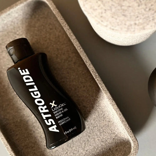 Astroglide® Astroglide X Silicone LiquiGel – Long-Lasting Silicone-Based Lubricant (5 fl. oz.) 5 oz.