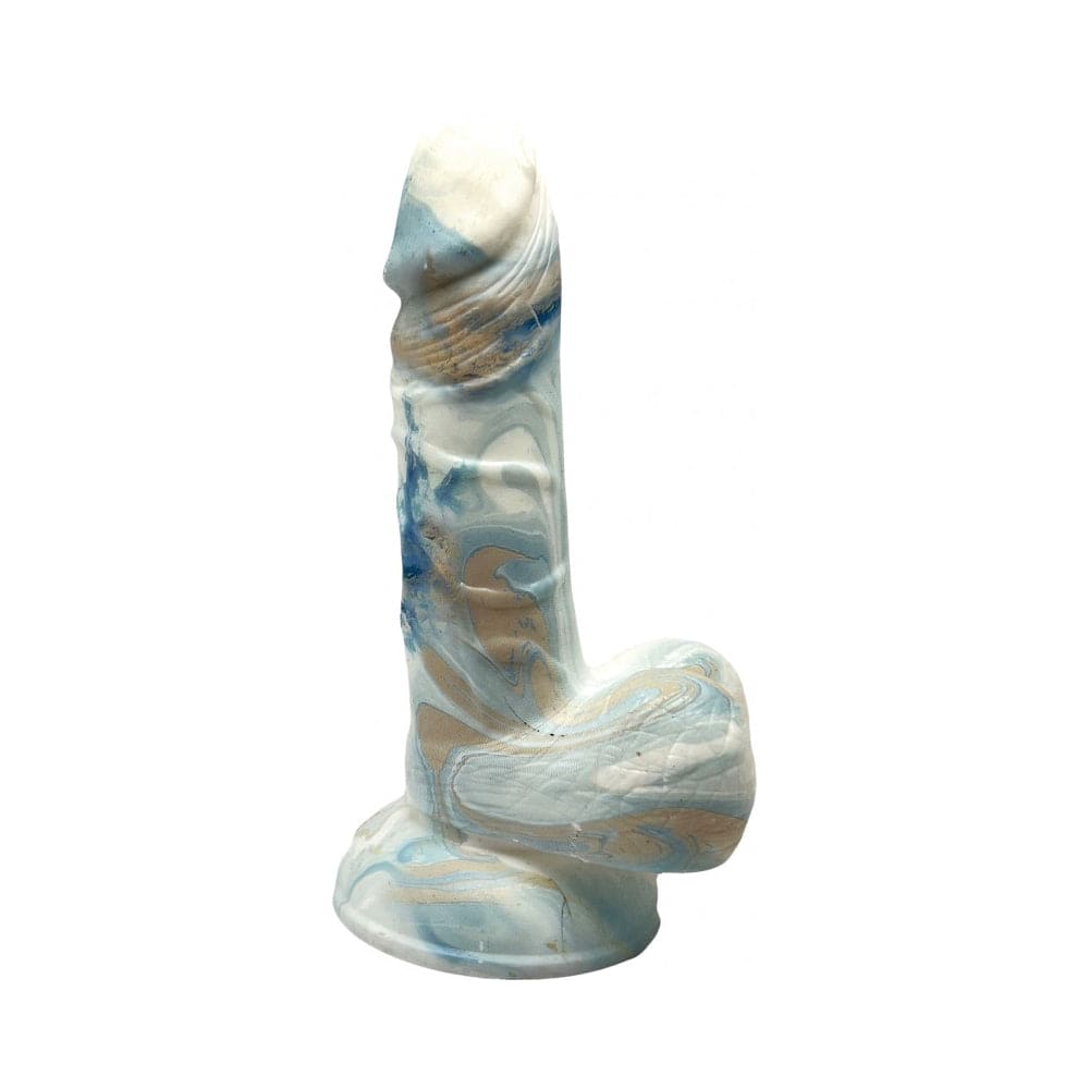 Atlas 5.5" Marble Effect Silicone Dildo - Rolik®