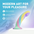 Multicolor Avant Daydream G-Spot & Anal Play Silicone Dildo