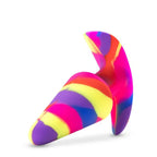 Avant Free Spirit Vibrating Plug - Rainbow - Butt
