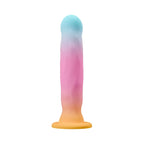 Avant Golden Dawn Silicone Dildo - Pastel Rainbow