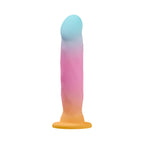 Avant Golden Dawn Silicone Dildo - Pastel Rainbow
