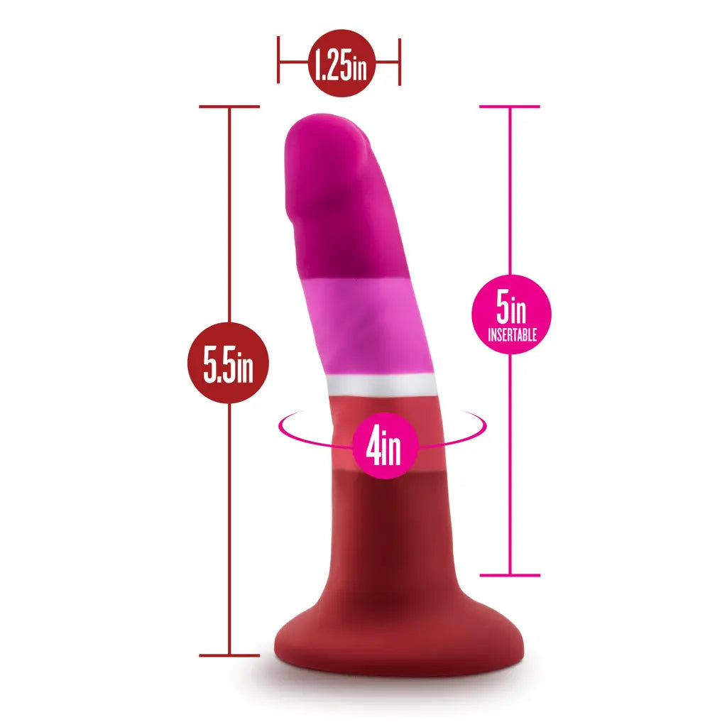Avant Lesbian Pride P3 Dildo - Rolik®