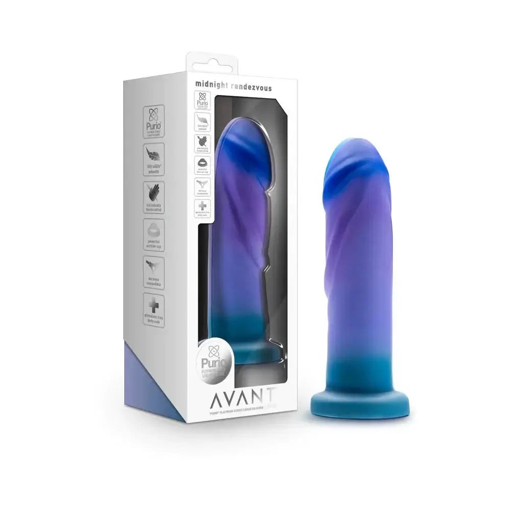 Avant Midnight Rendezvous Silicone Dildo - Rolik®