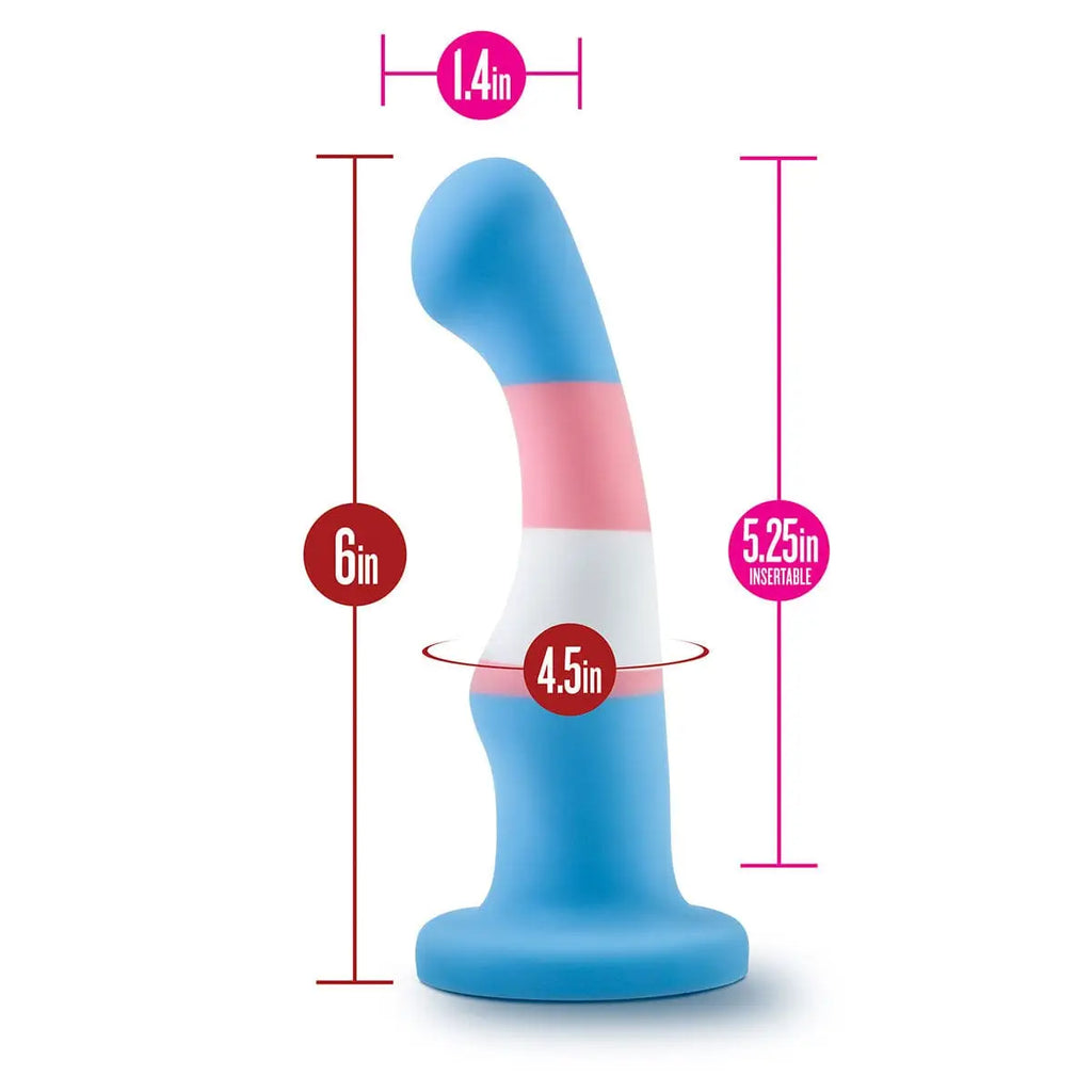 Avant Trans Pride P2 Dildo - Rolik®