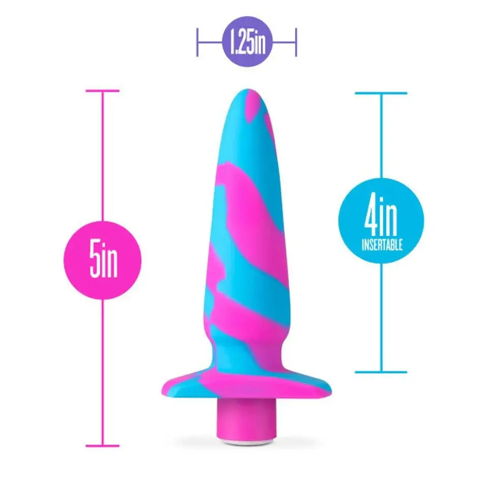 Avant Vibrotize Rechargeable Vibrating Butt Plug - Rolik®