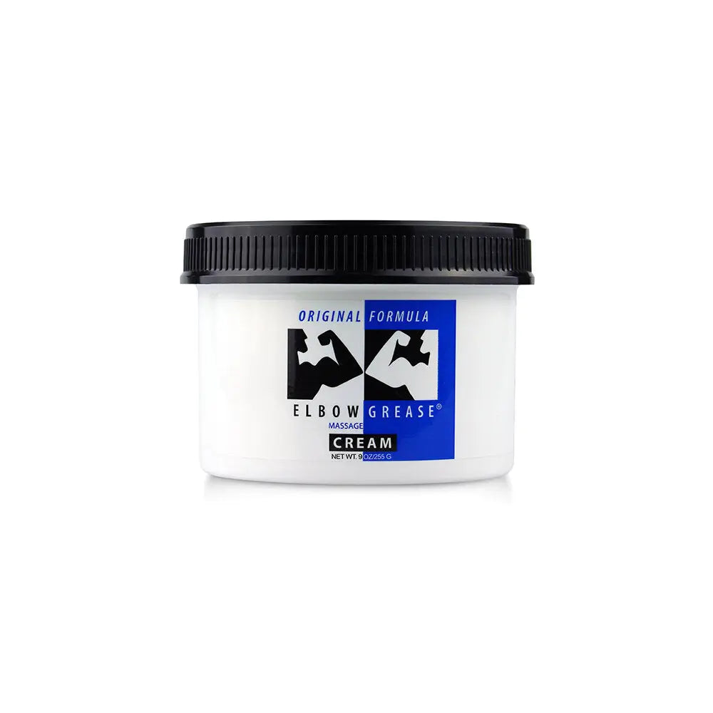 Elbow Grease Original Cream Mineral Oil-Based Massage - 9 oz - Lubricant