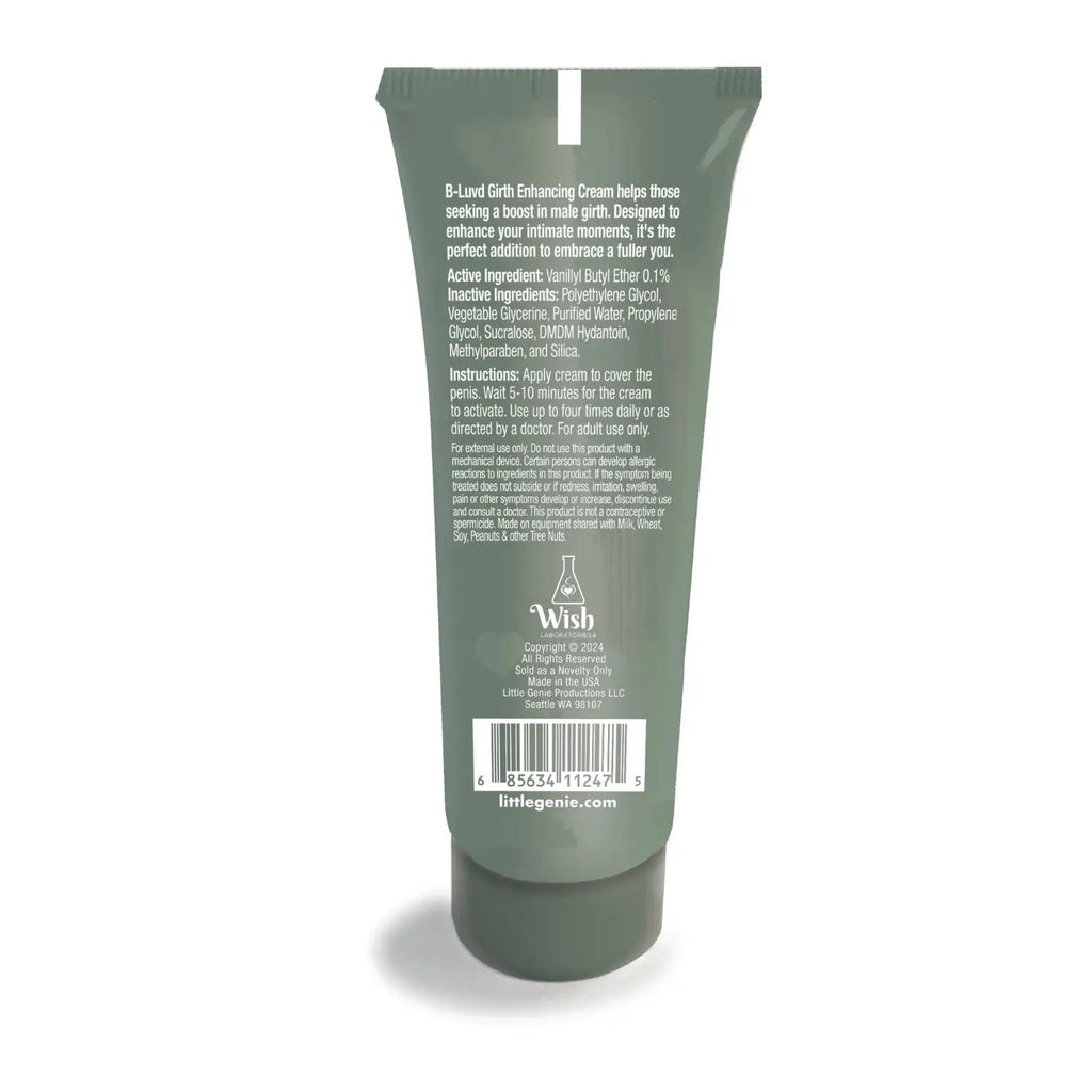 2 oz. B-Luvd Girth Enhancing Cream
