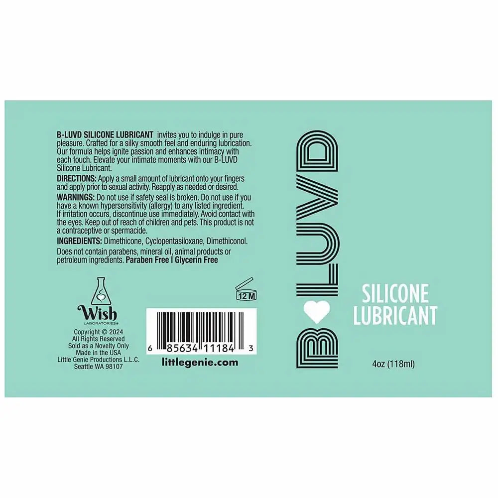 B - Luvd Silicone Lubricant - Rolik®