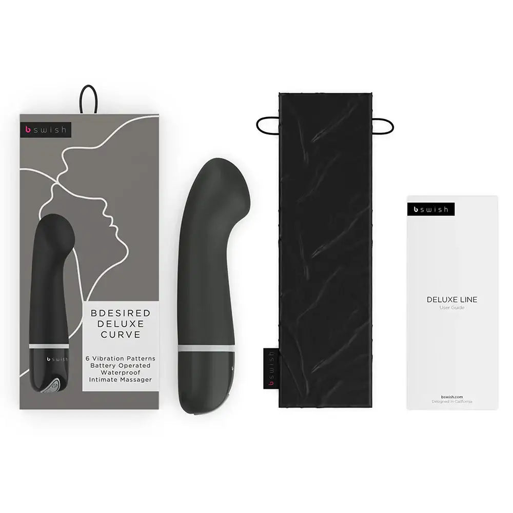 B Swish Bdesired Deluxe Curve Vibrator - Rolik®