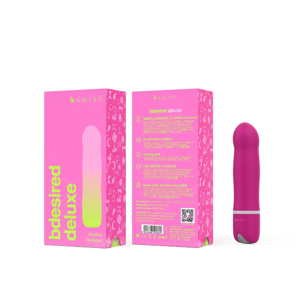 Bswish Bdesired Deluxe Vibrator Magenta - Rolik®