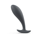 B Swish Bfilled Basic Prostate Plug - Gray - Butt