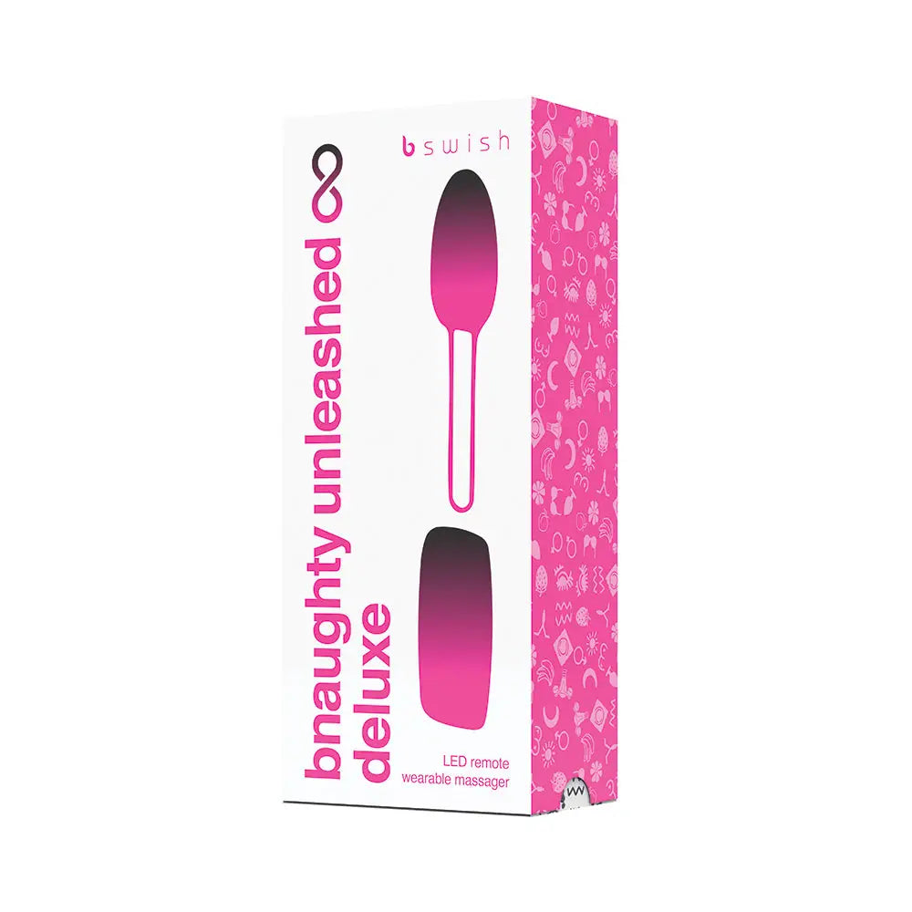 B Swish Bnaughty Premium Unleashed Remote Vibrator Black