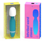 B Swish Bthrilled Classic Wand Vibrator - Waterproof Massager with 5 Functions Jade
